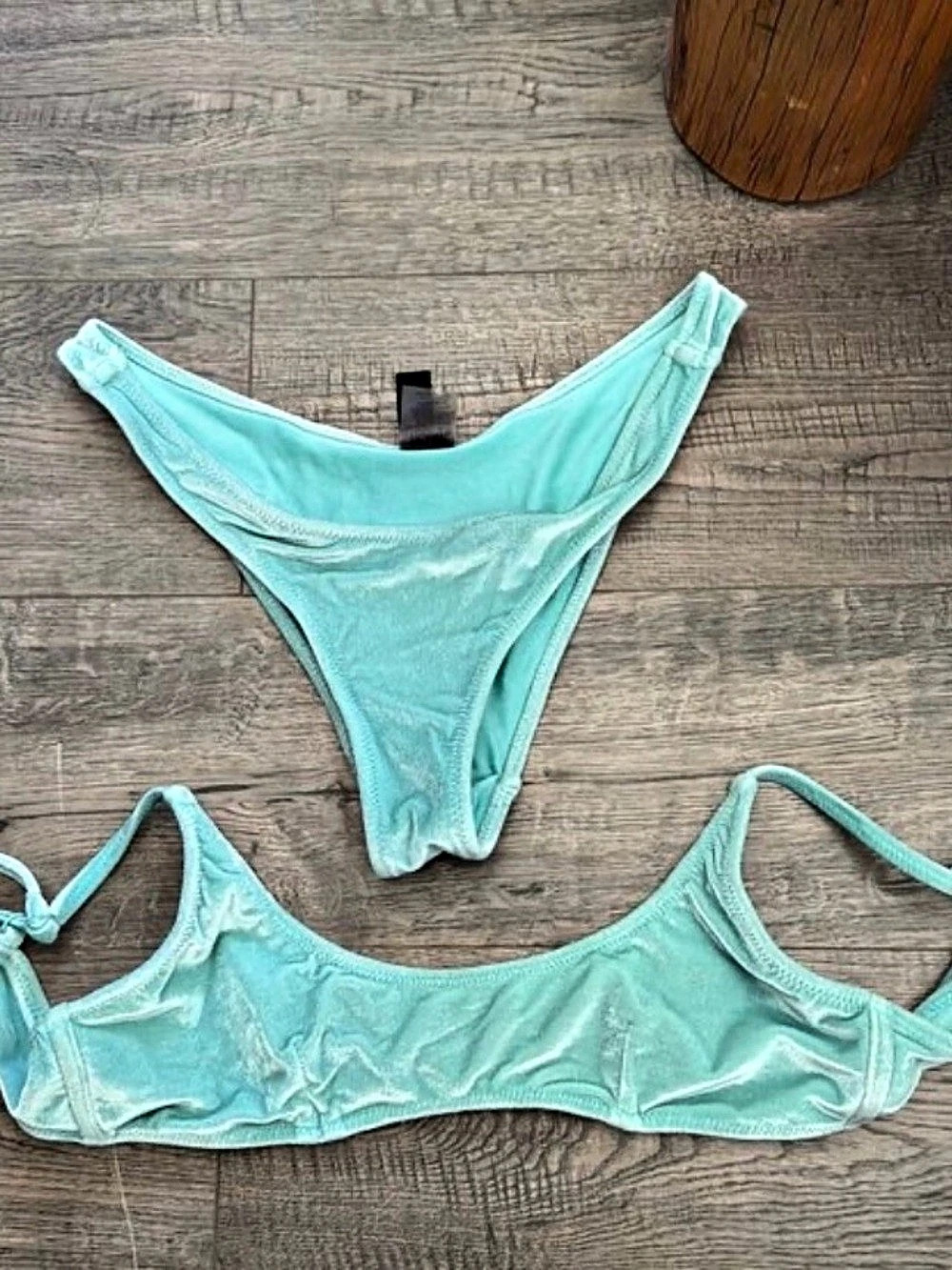 Turquoise Bikini Set Triangl